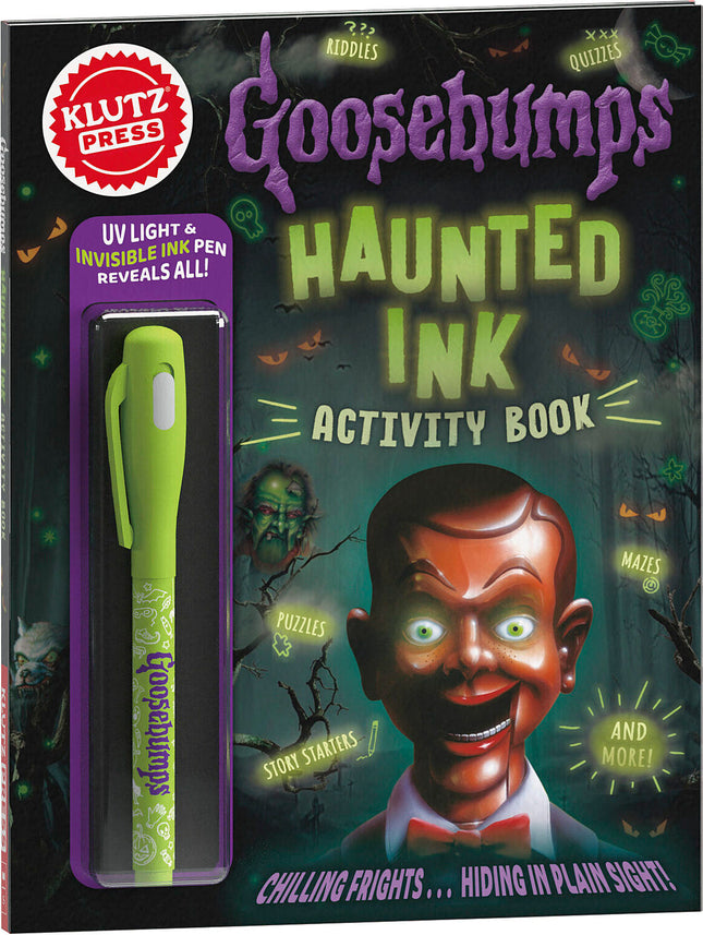 Goosebumps Haunted Ink Activity Book