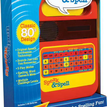 Speak & Spell classic educational toy