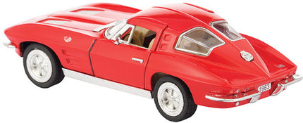 Diecast 1963 Corvette Stingray (assorted colors)