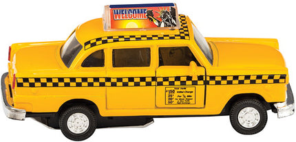 Diecast Taxi, Pull-back