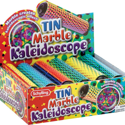 Tin Marble Kaleidoscope (assorted)