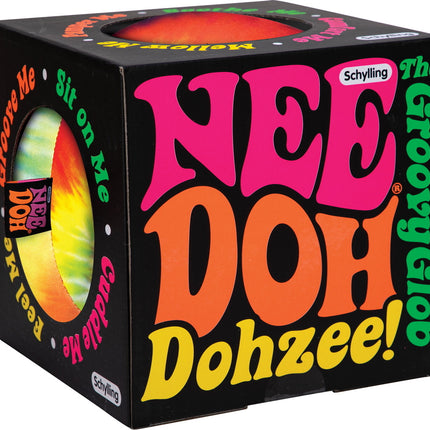 NeeDoh Dohzee  Groovy Glob Tie-die Prints