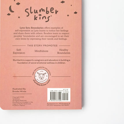 Slumberkins - Lynx Sets Boundaries: A Lesson in Self Expression