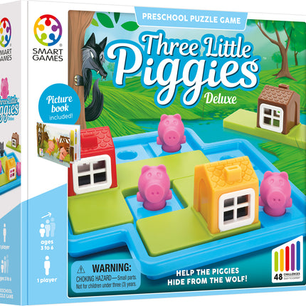 Three Little Piggies – Deluxe Preschool Logic Game (SmartGames)