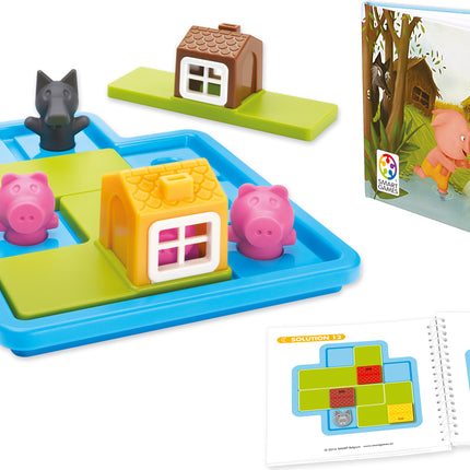 Three Little Piggies – Deluxe Preschool Logic Game (SmartGames)