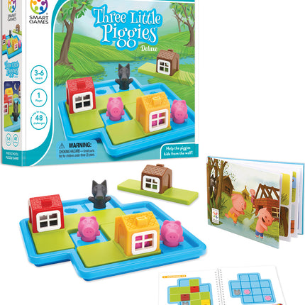 Three Little Piggies – Deluxe Preschool Logic Game (SmartGames)