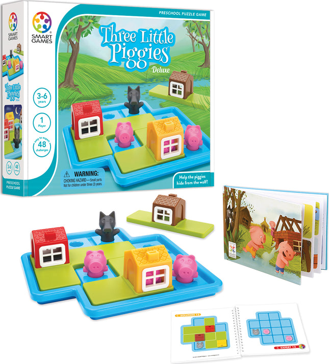 Three Little Piggies – Deluxe Preschool Logic Game (SmartGames)