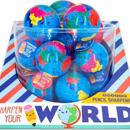 Sharpen Your World Globe Pencil Sharpener