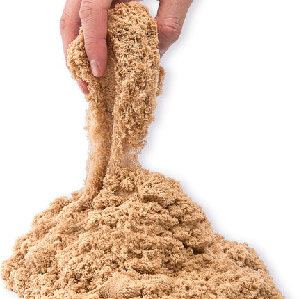 Kinetic Sand, 2.5kg (5.5lb) of All-Natural Brown Sensory Toys Play Sand for Mixing, Molding & Creating