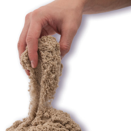 Kinetic Sand, 1kg (2.2lb) of All-Natural Brown Sensory Toys Play Sand for Mixing, Molding and Creating
