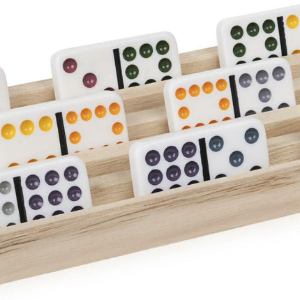 Wood Domino Racks