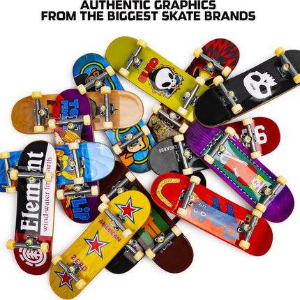 Tech Deck, 96mm Fingerboard Mini Skateboards with Authentic Designs (assorted)