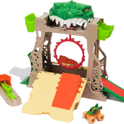 Monster Jam, Dragon Dungeon of Doom Playset, Mini Jams