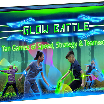 Glow Battle - Family Pack: 2-8 Player Glowing Sword Game