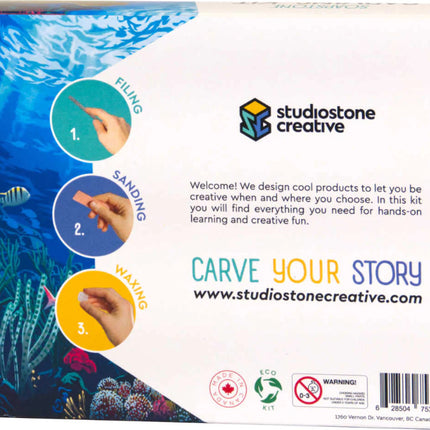Orca Soapstone Carving Kit