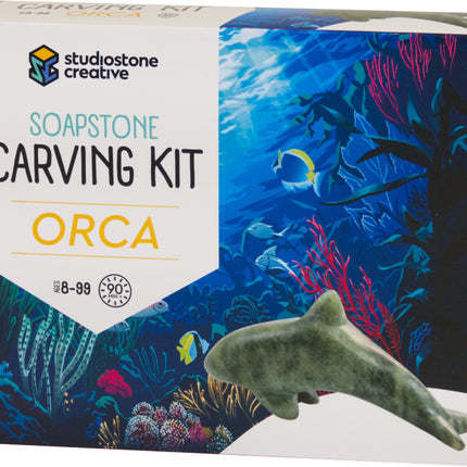 Orca Soapstone Carving Kit