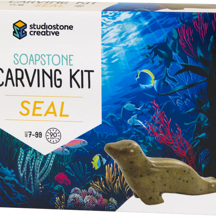 Seal Soapstone Carving Kit