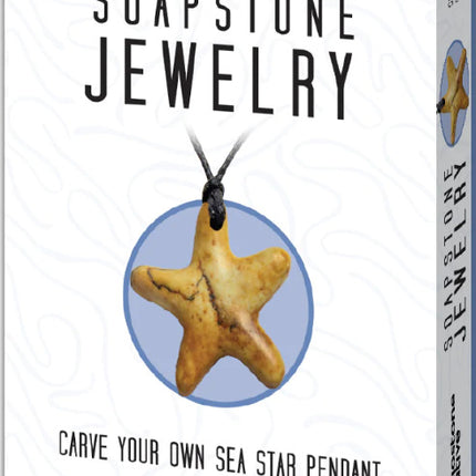 Sea Star Pendant Soapstone Carving Kit