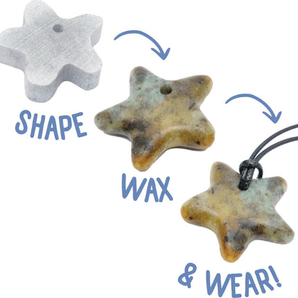 Sea Star Pendant Soapstone Carving Kit