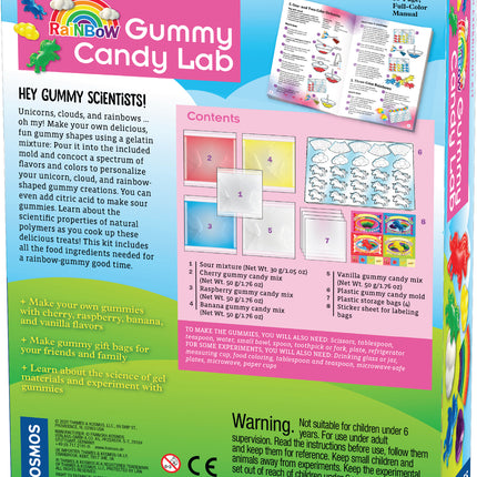 Rainbow Gummy Candy Lab