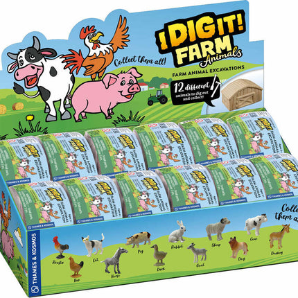 I Dig It! Excavate Farm Animals (blind assortment)