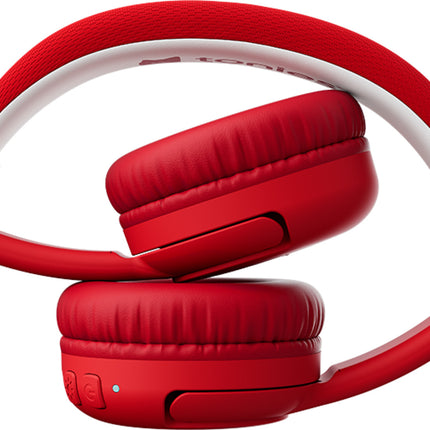 Bluetooth Headphones: Sunset Red