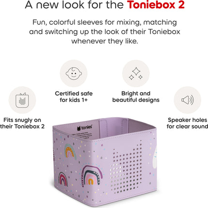 Toniebox 2 Sleeve: Rainbow