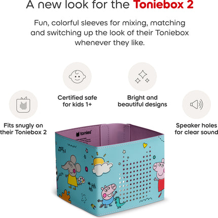 Toniebox 2 Sleeve: Peppa Pig