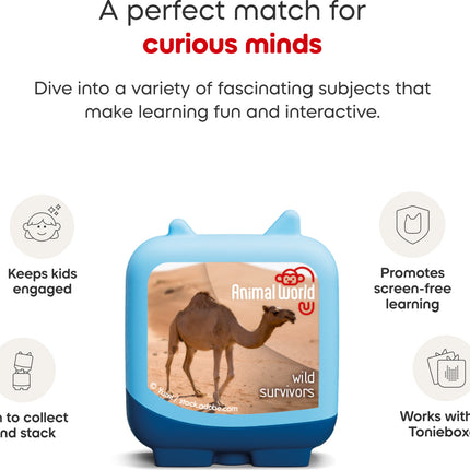 Clever Tonies Set: Animal World: Wild Survivors