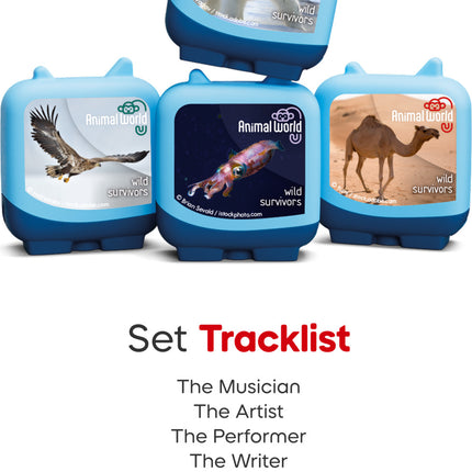 Clever Tonies Set: Animal World: Wild Survivors