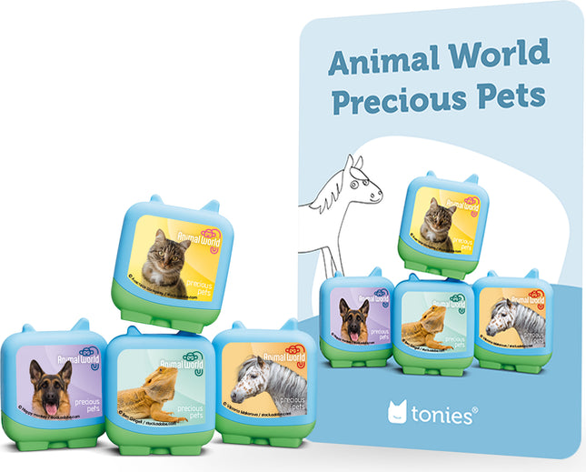 Clever Tonies Set: Animal World Precious Pets