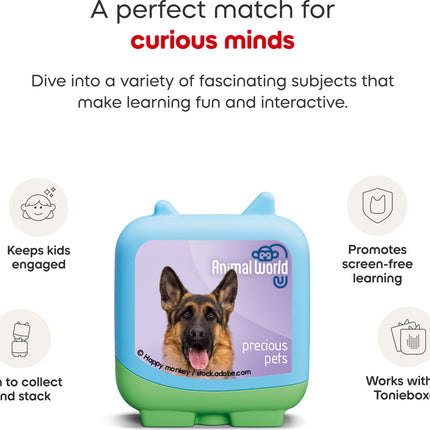 Clever Tonies Set: Animal World Precious Pets