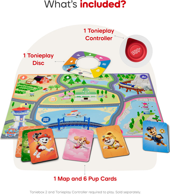 PAW Patrol: Adventure Bay Rescue Heroes Tonieplay Controller + Game Set