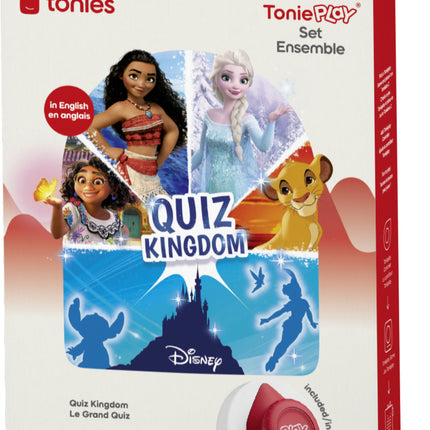 Disney Quiz Kingdom Tonieplay Controller + Game Set