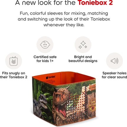 Toniebox 2 Sleeve: Jurassic Park