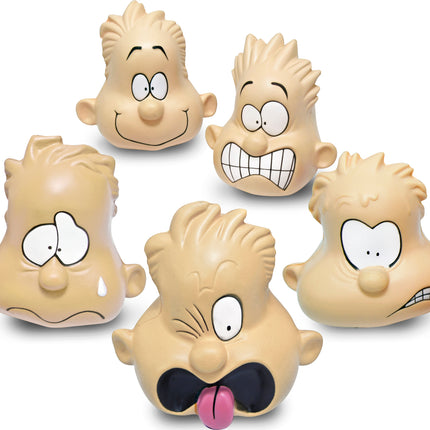 Feeling Heads  Caucasian 5 Expression Set