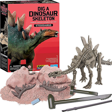 Kidzlabs - Dig a Dinosaur Skeleton - Stegosaurus