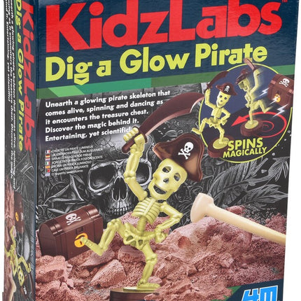 Kidzlabs - Dig a Glow Pirate