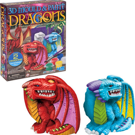 3D Mould and Paint - Dragons