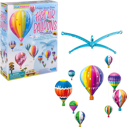 Kidzmaker - Paint Your Own Hot Air Balloons Mobile