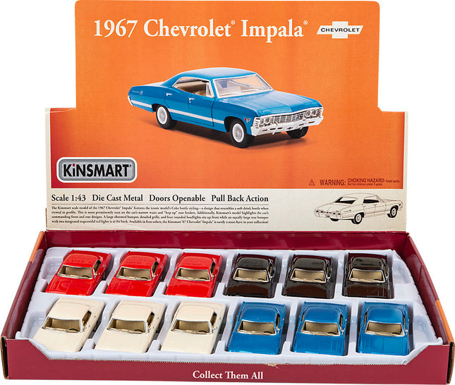 5" Die-cast 1967 Chevrolet Impala