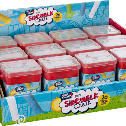 Playground Classics Mini Sidewalk Chalk 