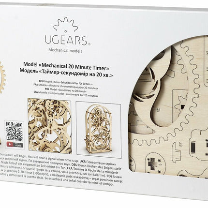 Ugears 20 Minutes Timer