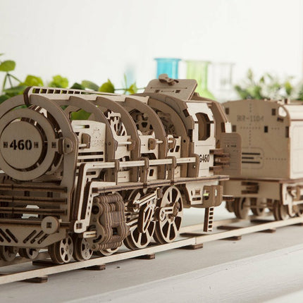 Ugears Locomotive With Tender