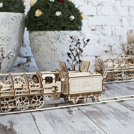 Ugears Locomotive With Tender
