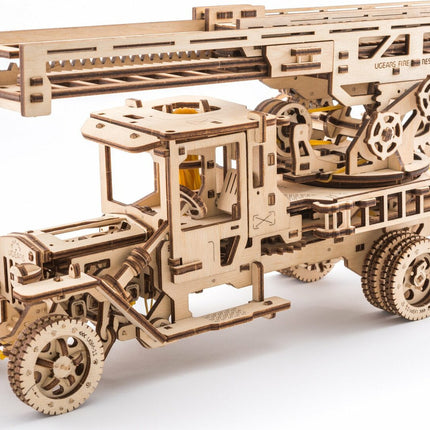 Ugears Fire Truck With Ladder