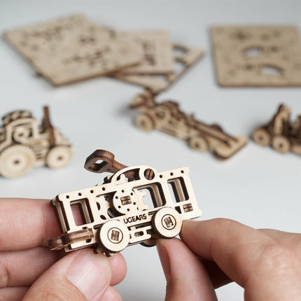 Ugears U-Fidgets Vehicles (4 Pcs)