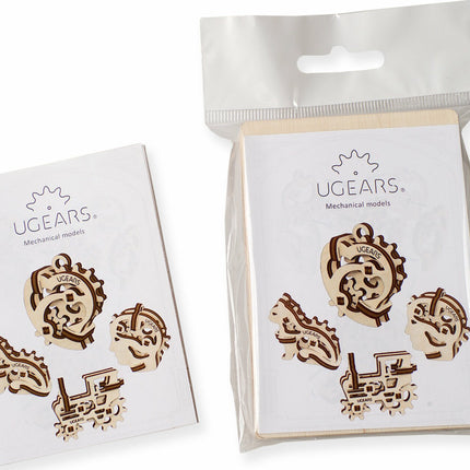 Ugears U-Fidgets Tribiks (4 Pcs)