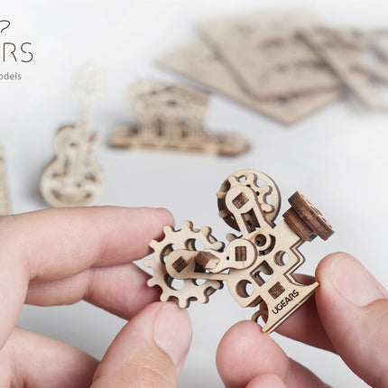 Ugears U-Fidgets Creation (4 Pcs)