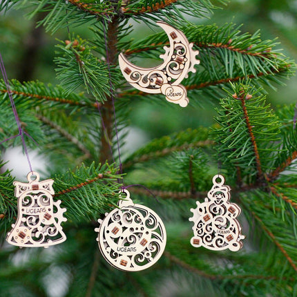 Ugears U-Fidgets Gearsmas (4 Pcs)
